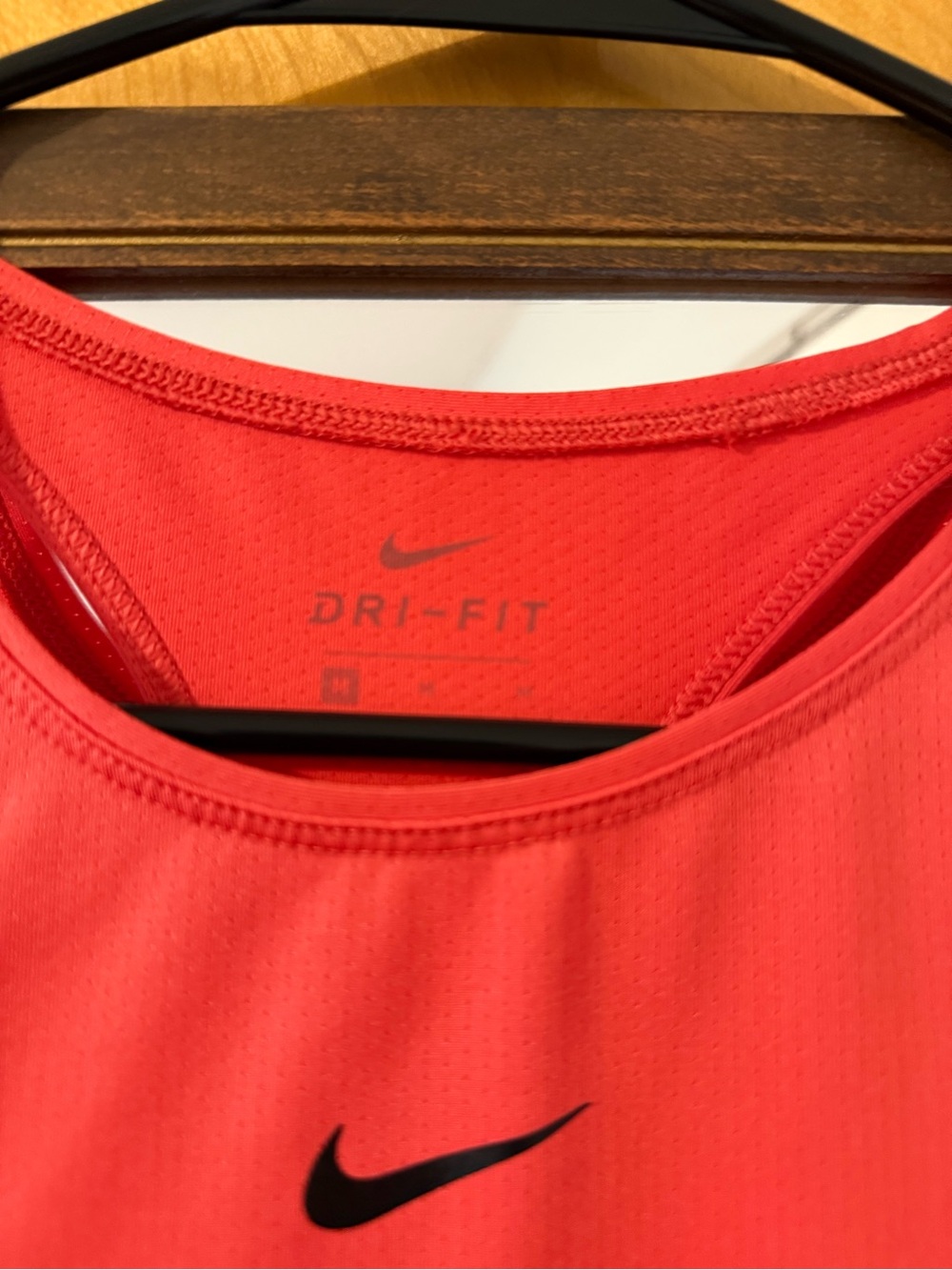 Nike Coral Red Dri-FIT Athletic Tank Top - Picture 2 of 3